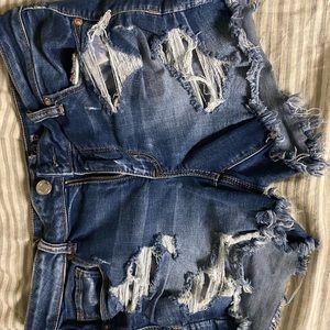 American eagle jean shorts